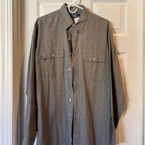 Mens Polo by Ralph Lauren Long Sleeve Button Down Size XL